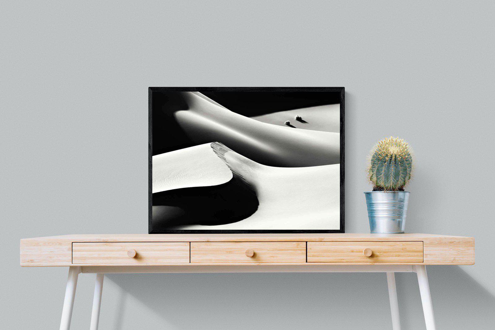 Dunes-Wall_Art-80 x 60cm-Mounted Canvas-Black-Pixalot