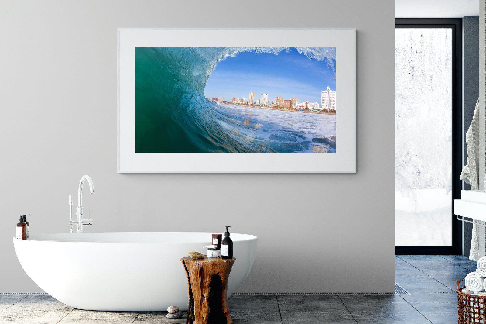 Durban-Wall_Art-180 x 110cm-Framed Print-White-Pixalot