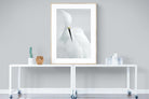 Egret-Wall_Art-90 x 120cm-Framed Print-Wood-Pixalot
