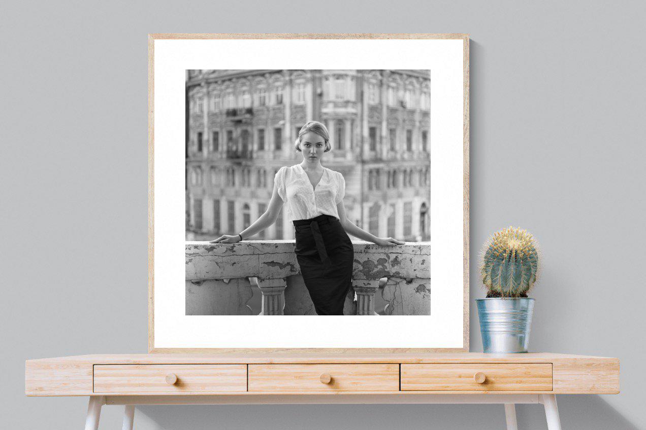 Elegance-Wall_Art-100 x 100cm-Framed Print-Wood-Pixalot