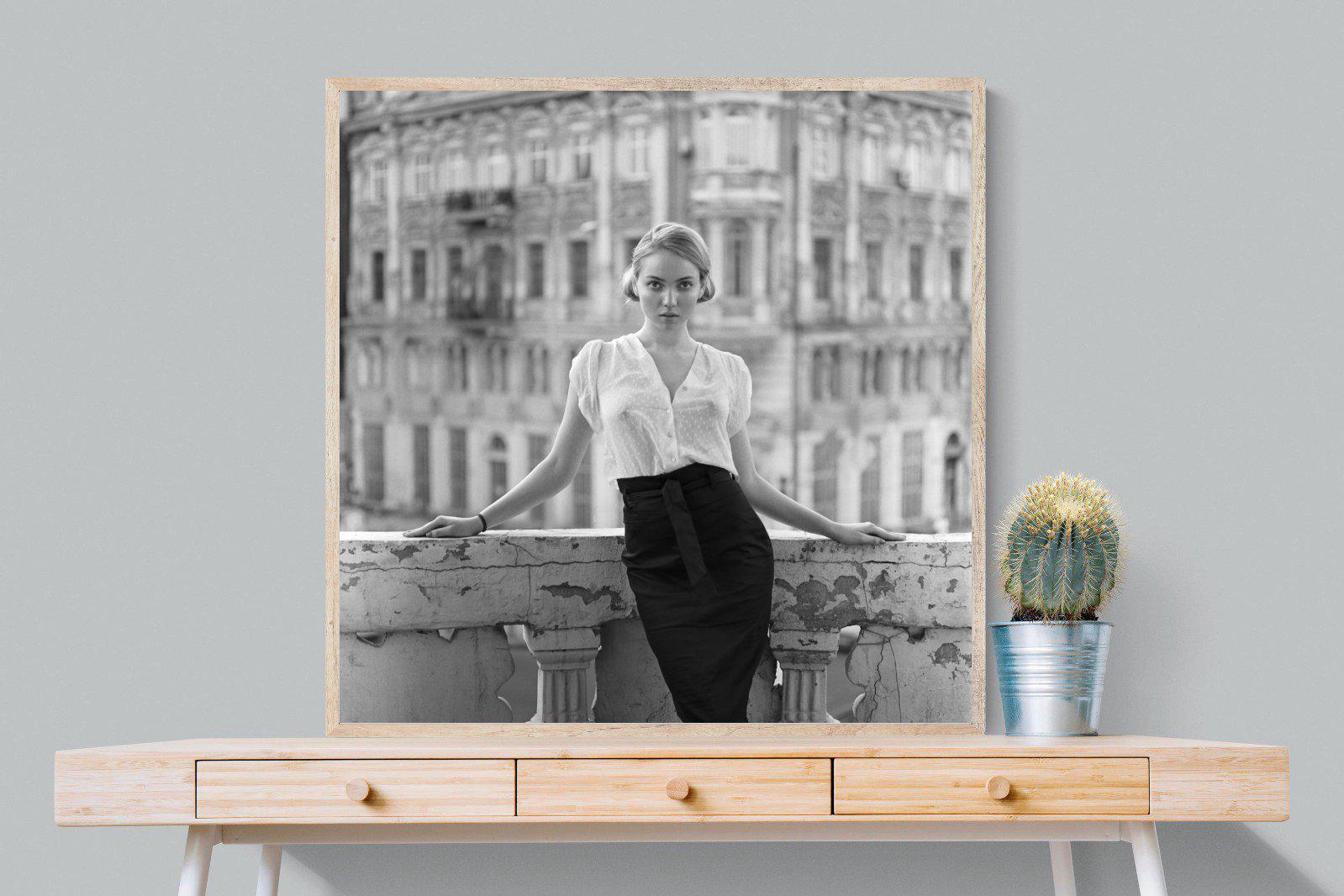 Elegance-Wall_Art-100 x 100cm-Mounted Canvas-Wood-Pixalot