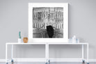 Elegance-Wall_Art-120 x 120cm-Framed Print-White-Pixalot