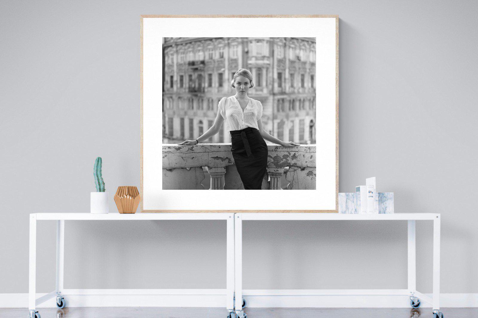 Elegance-Wall_Art-120 x 120cm-Framed Print-Wood-Pixalot