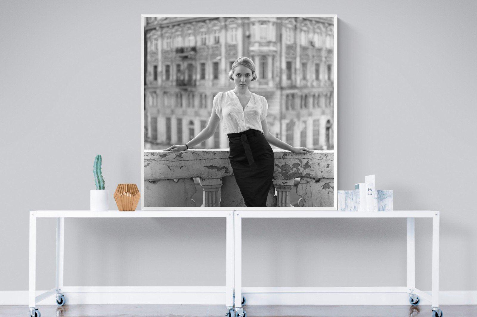 Elegance-Wall_Art-120 x 120cm-Mounted Canvas-White-Pixalot