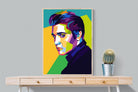 Elvis-Wall_Art-75 x 100cm-Mounted Canvas-Wood-Pixalot