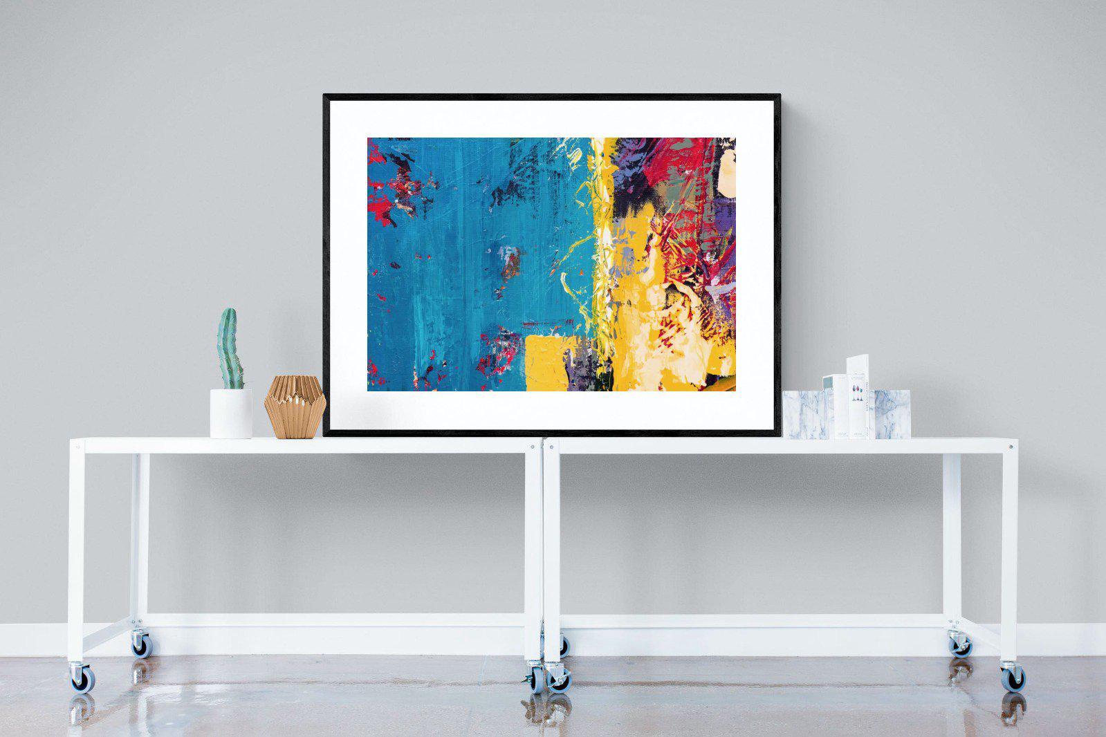 Emotions-Wall_Art-120 x 90cm-Framed Print-Black-Pixalot