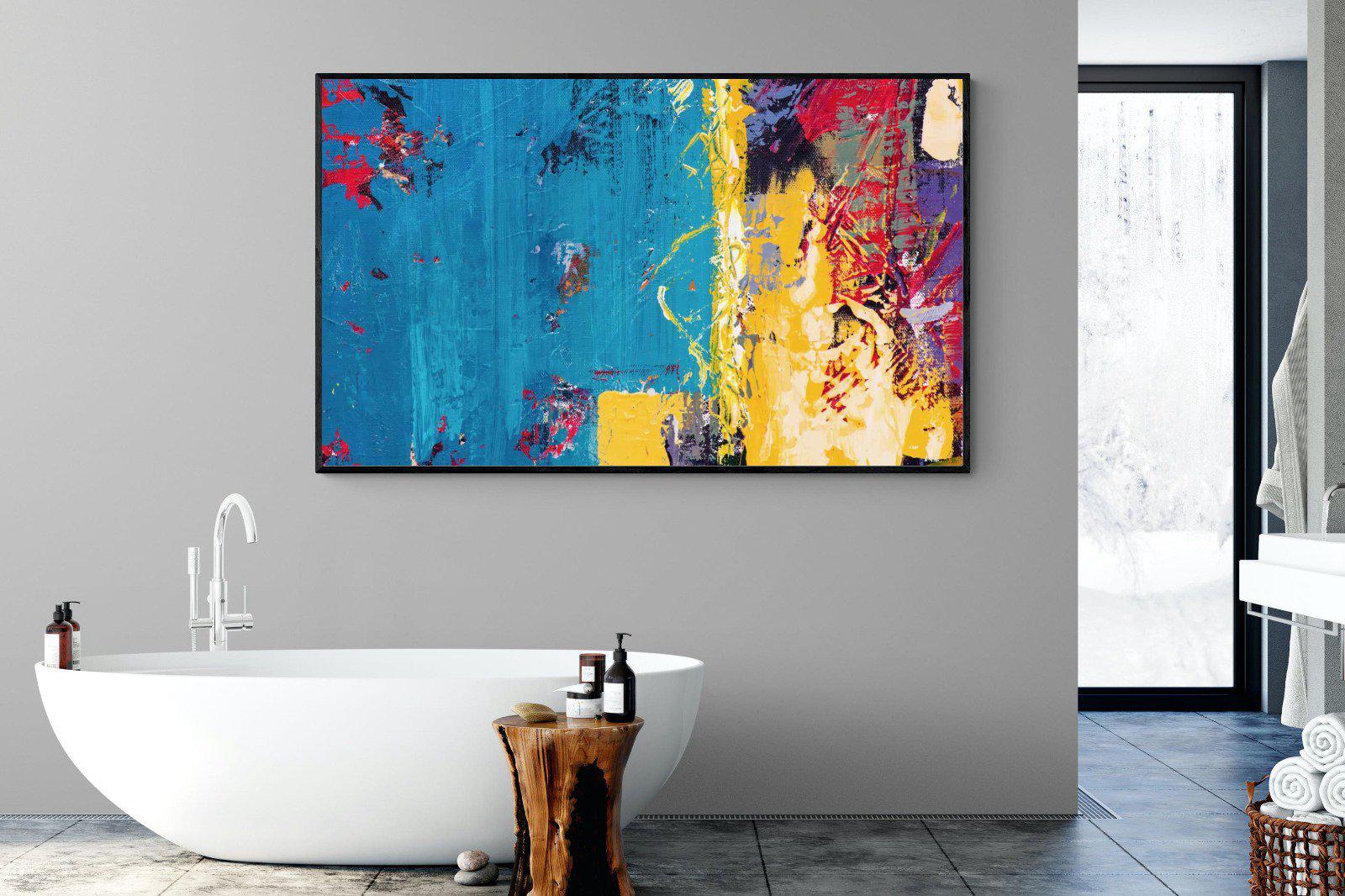 Emotions-Wall_Art-180 x 110cm-Mounted Canvas-Black-Pixalot