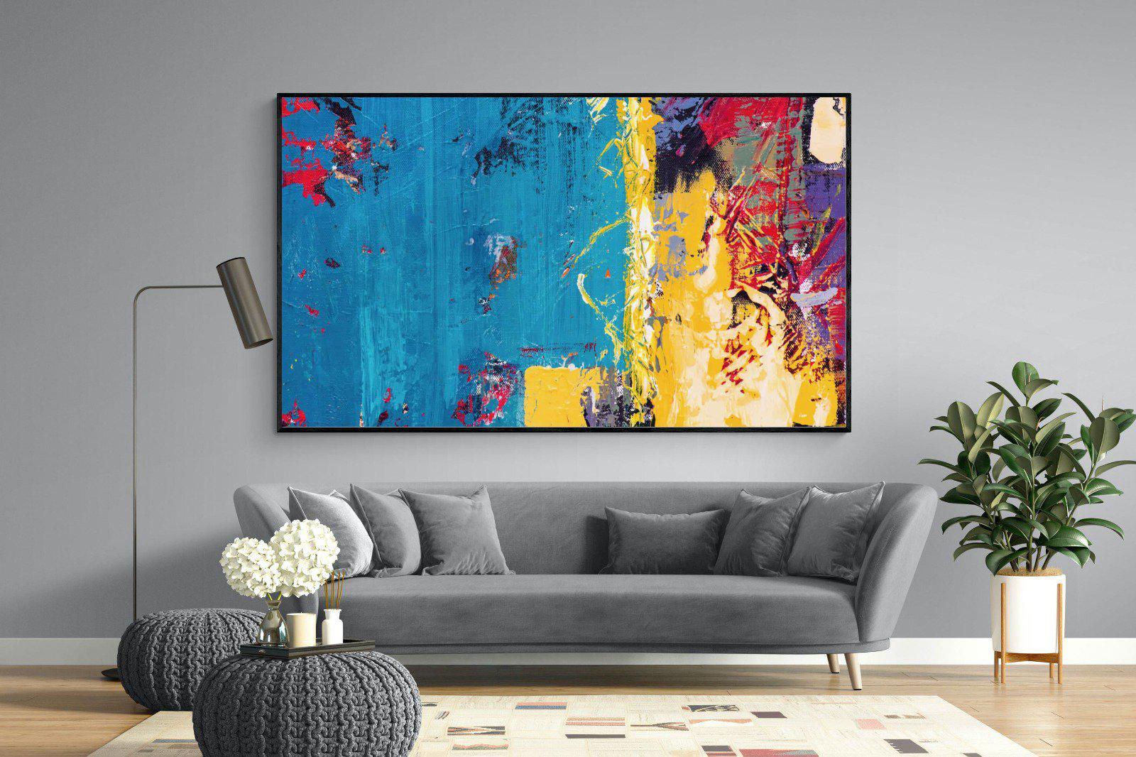 Emotions-Wall_Art-220 x 130cm-Mounted Canvas-Black-Pixalot