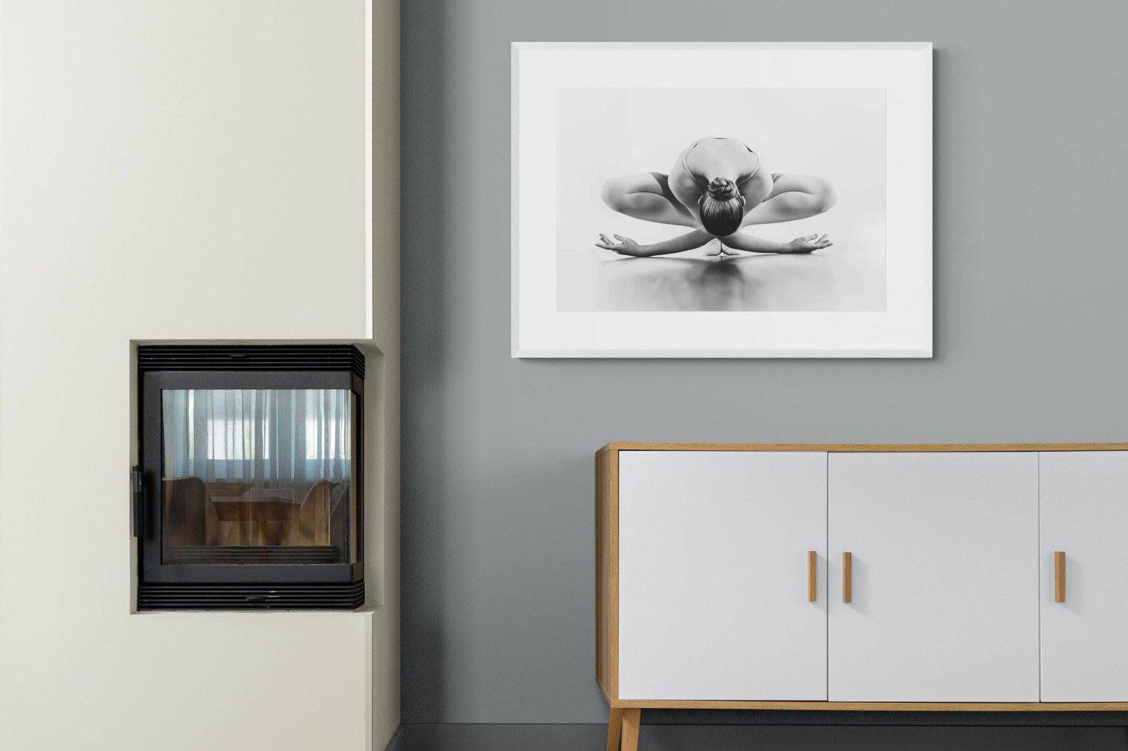 Encore-Wall_Art-100 x 75cm-Framed Print-White-Pixalot