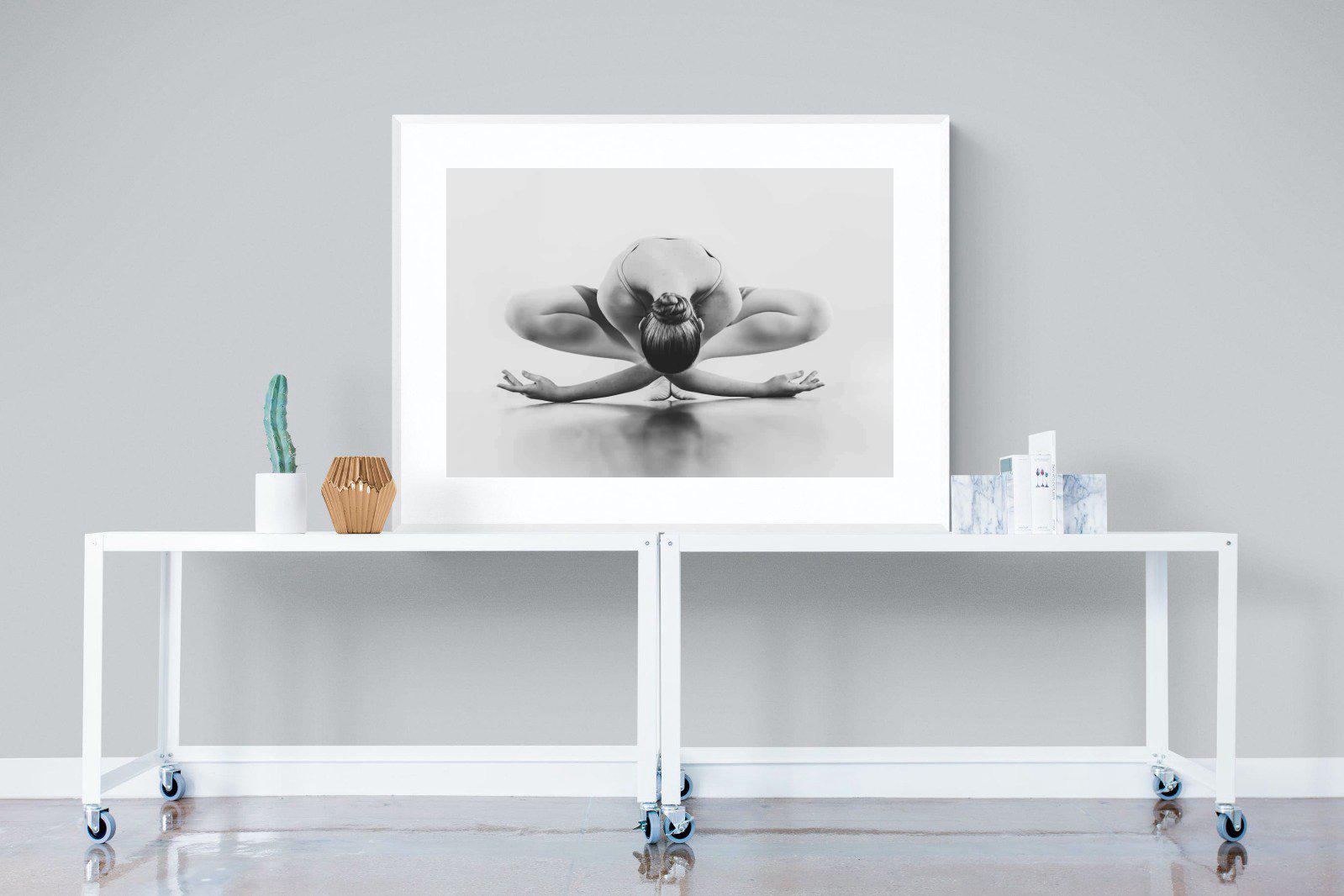 Encore-Wall_Art-120 x 90cm-Framed Print-White-Pixalot