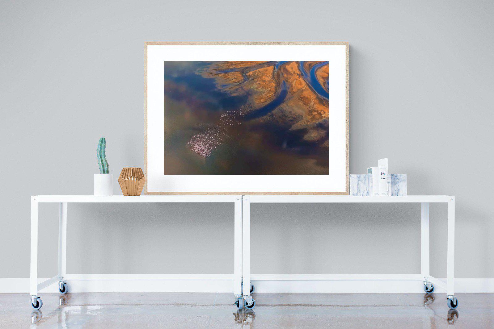 Estuary-Wall_Art-120 x 90cm-Framed Print-Wood-Pixalot