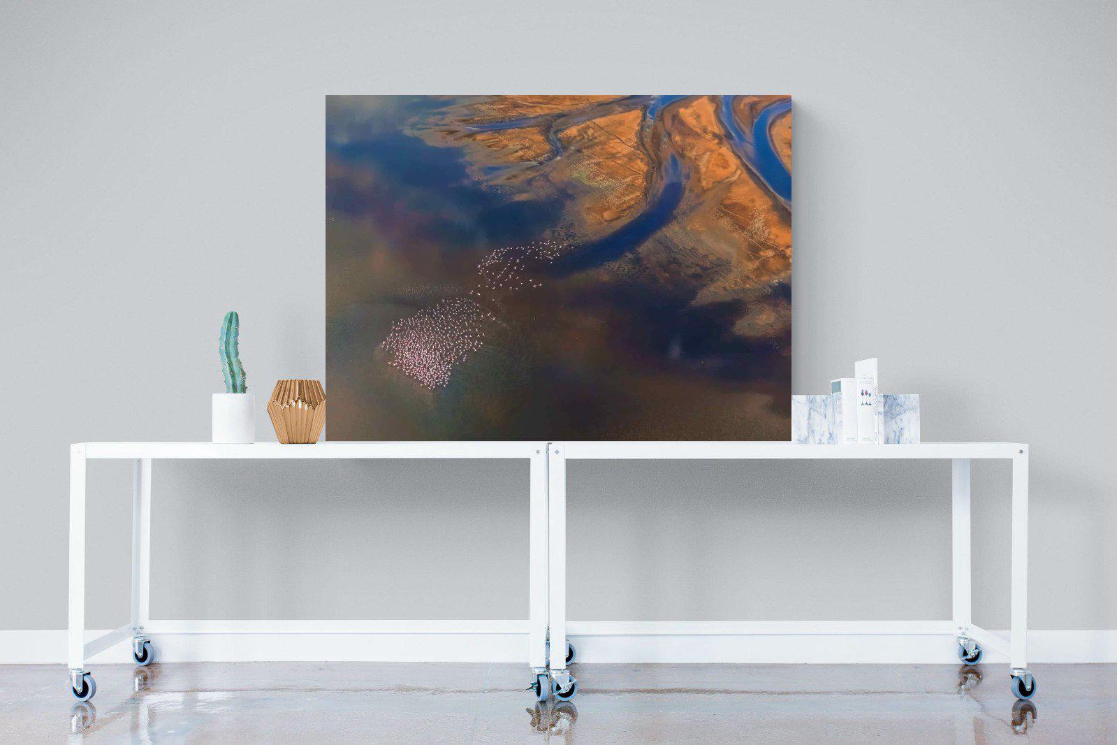 Estuary-Wall_Art-120 x 90cm-Mounted Canvas-No Frame-Pixalot