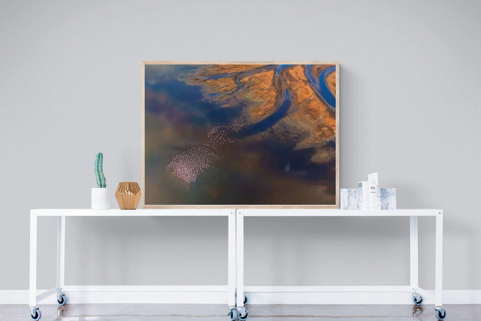 Estuary-Wall_Art-120 x 90cm-Mounted Canvas-Wood-Pixalot