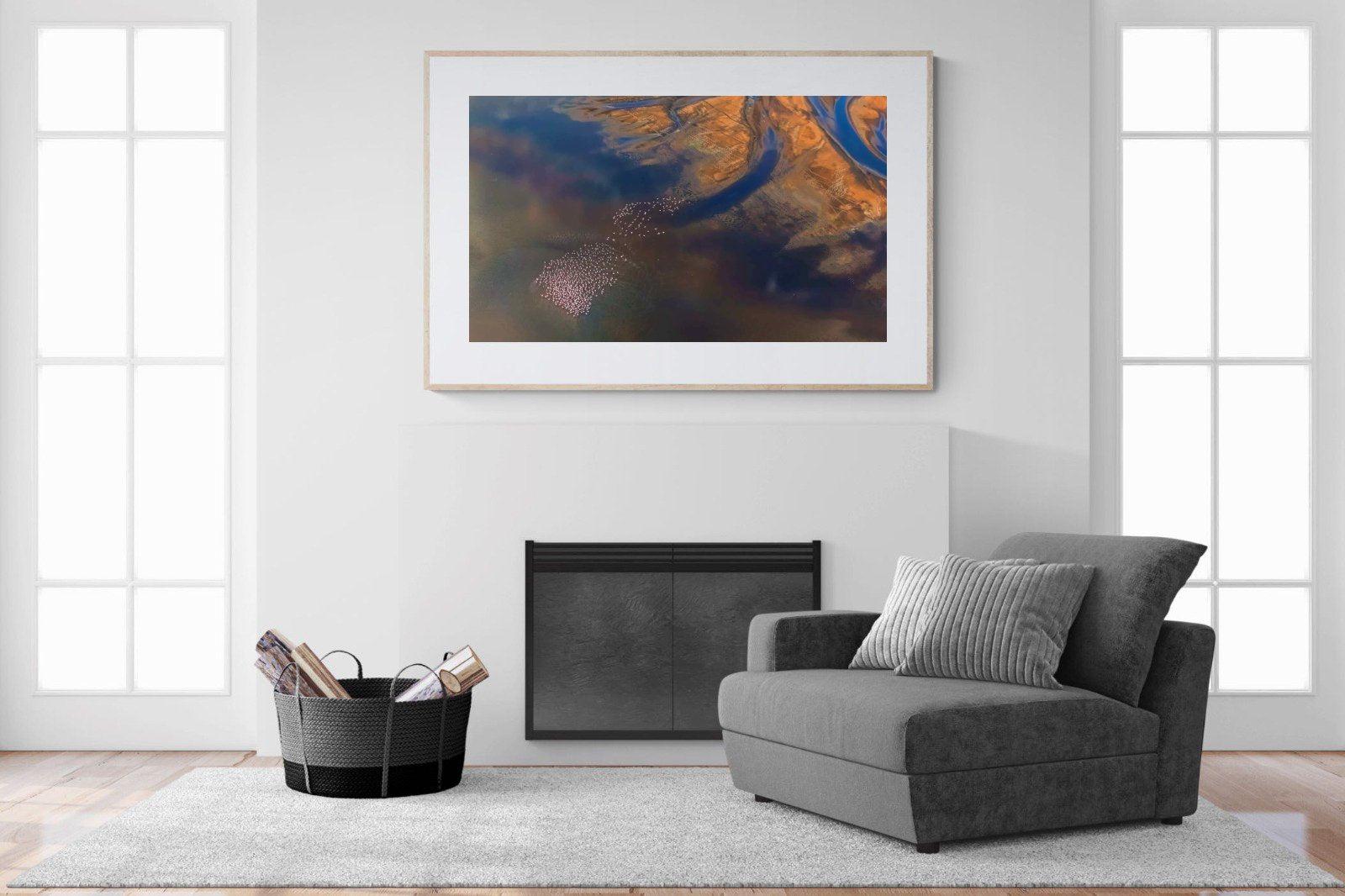 Estuary-Wall_Art-150 x 100cm-Framed Print-Wood-Pixalot