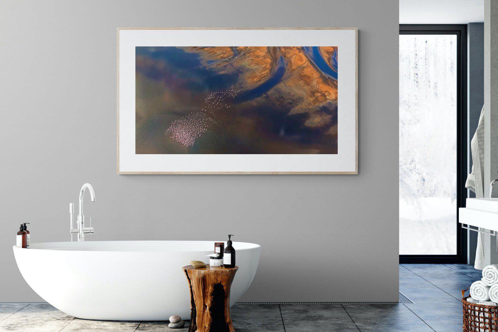Estuary-Wall_Art-180 x 110cm-Framed Print-Wood-Pixalot