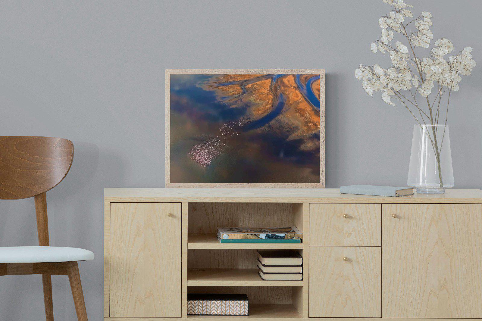 Estuary-Wall_Art-60 x 45cm-Mounted Canvas-Wood-Pixalot
