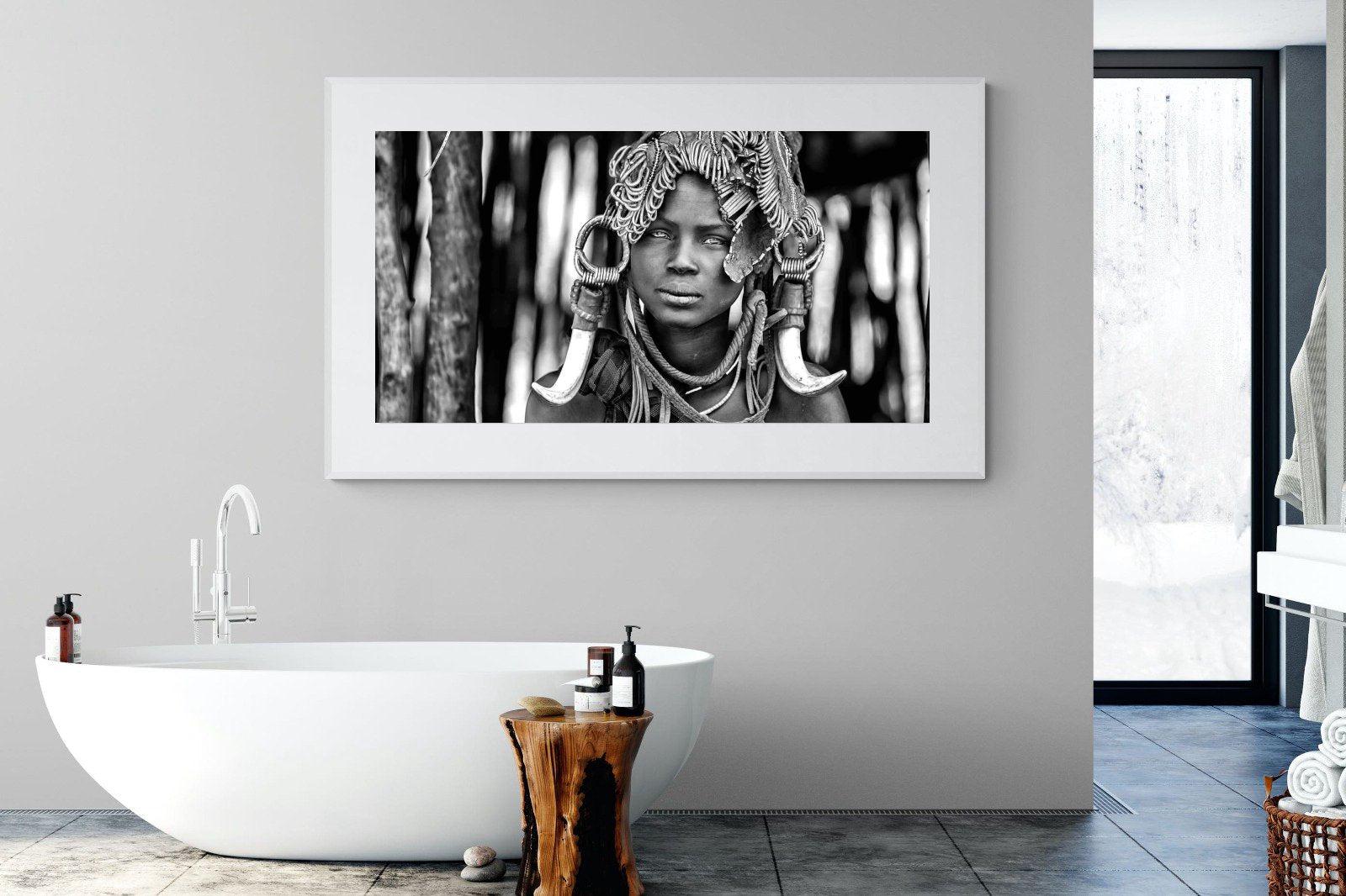 Ethiopian-Wall_Art-180 x 110cm-Framed Print-White-Pixalot