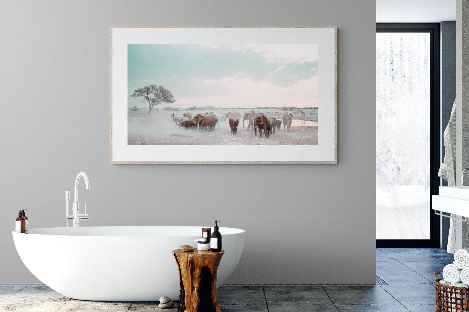Etosha-Wall_Art-180 x 110cm-Framed Print-Wood-Pixalot