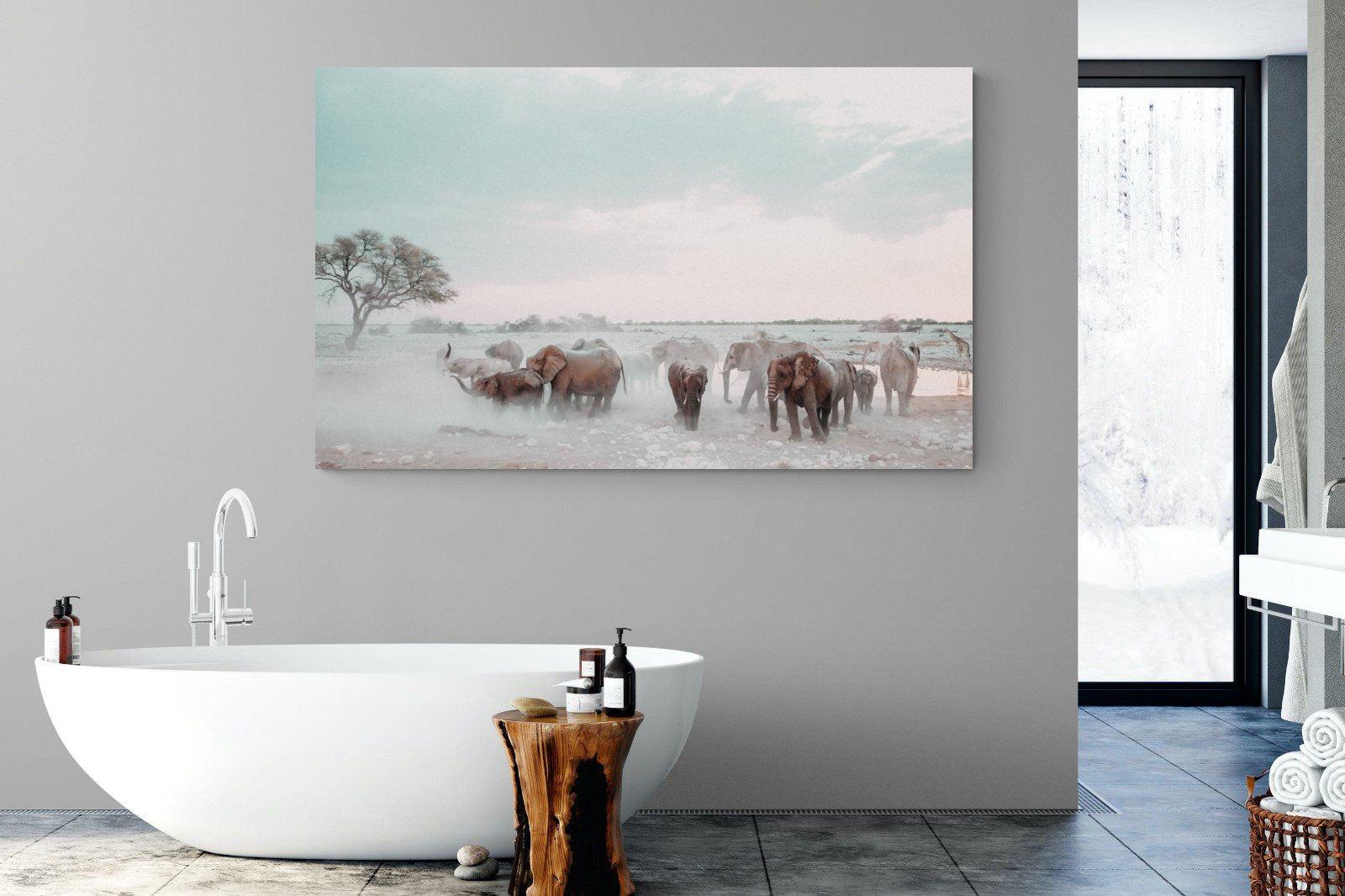 Etosha-Wall_Art-180 x 110cm-Mounted Canvas-No Frame-Pixalot