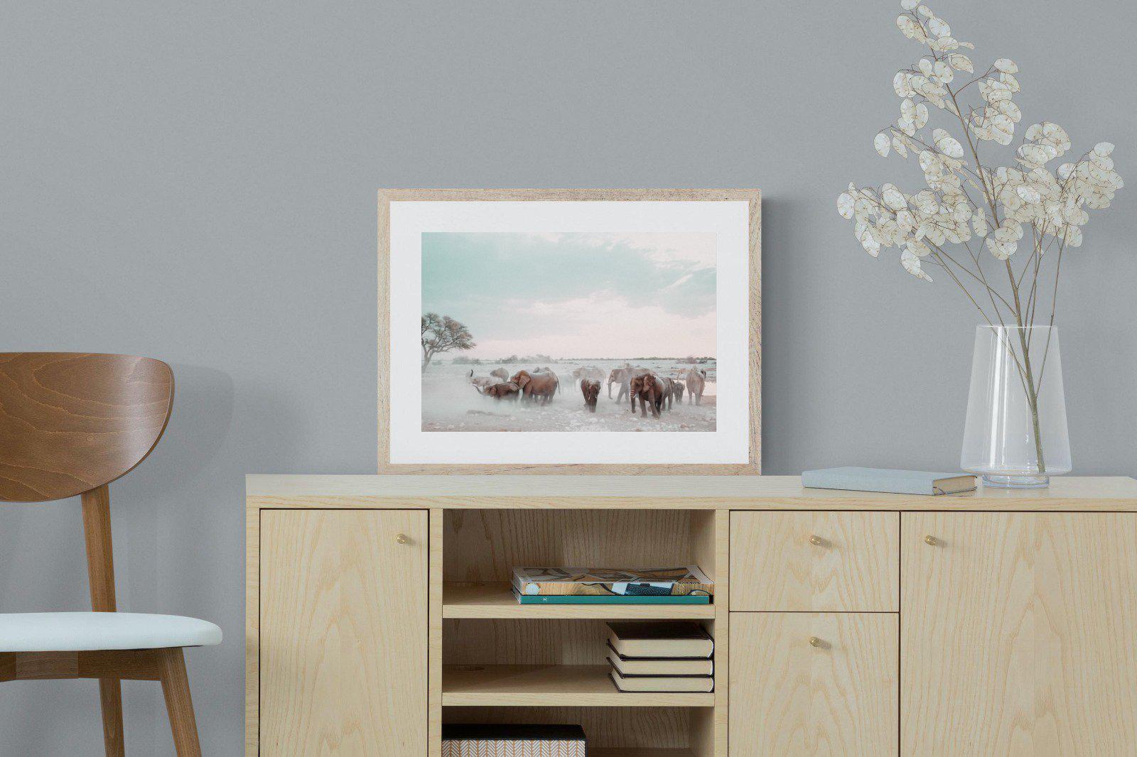 Etosha-Wall_Art-60 x 45cm-Framed Print-Wood-Pixalot