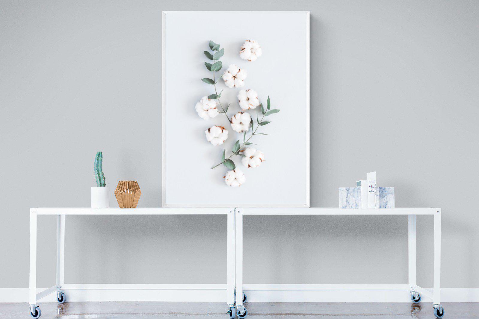 Eucalyptus-Wall_Art-90 x 120cm-Mounted Canvas-White-Pixalot