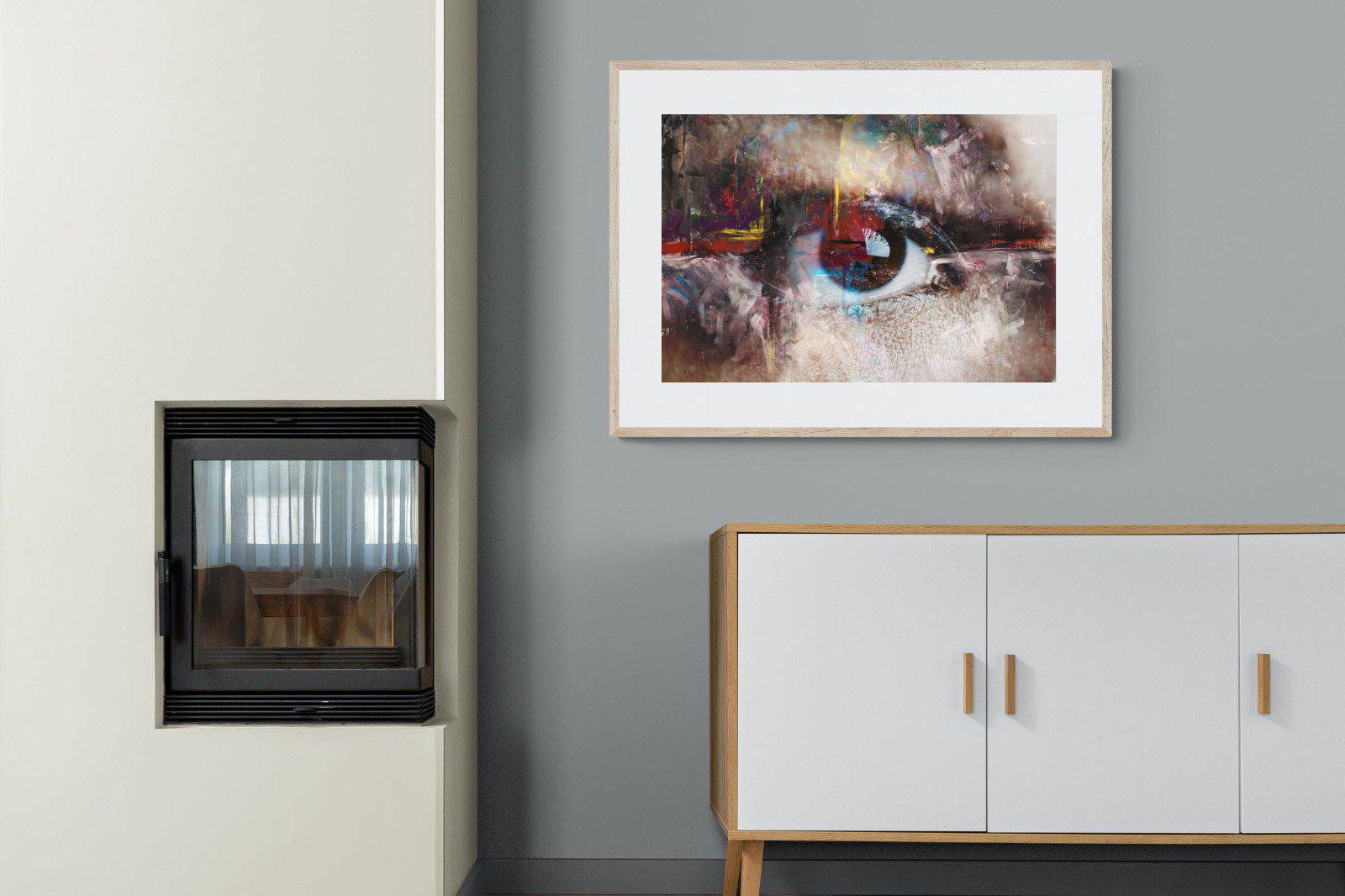 Eye Spy-Wall_Art-100 x 75cm-Framed Print-Wood-Pixalot