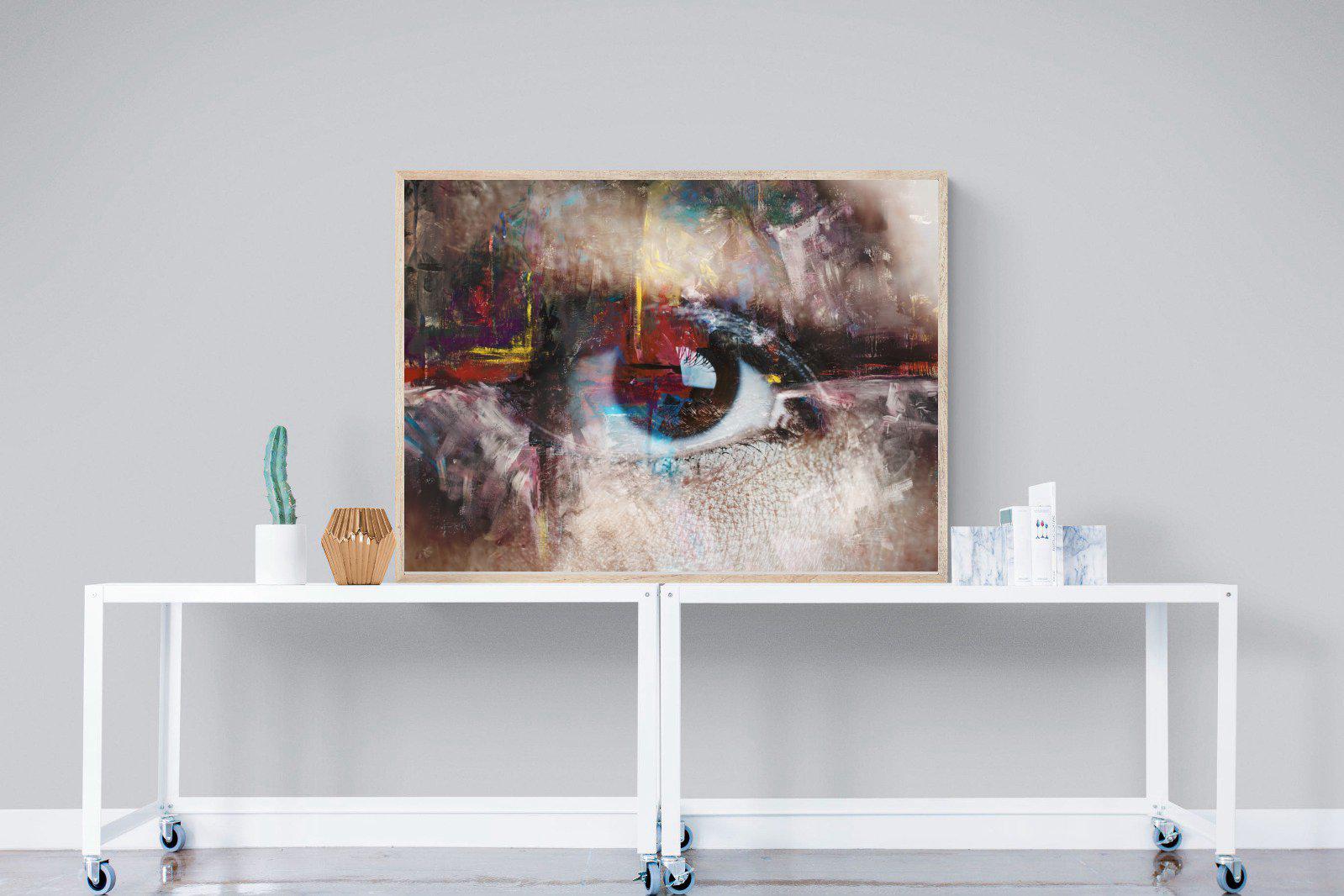 Eye Spy-Wall_Art-120 x 90cm-Mounted Canvas-Wood-Pixalot