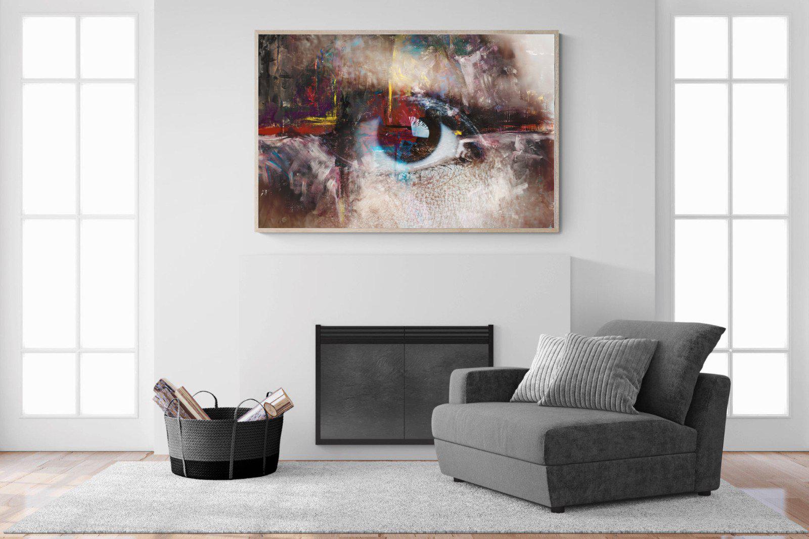 Eye Spy-Wall_Art-150 x 100cm-Mounted Canvas-Wood-Pixalot
