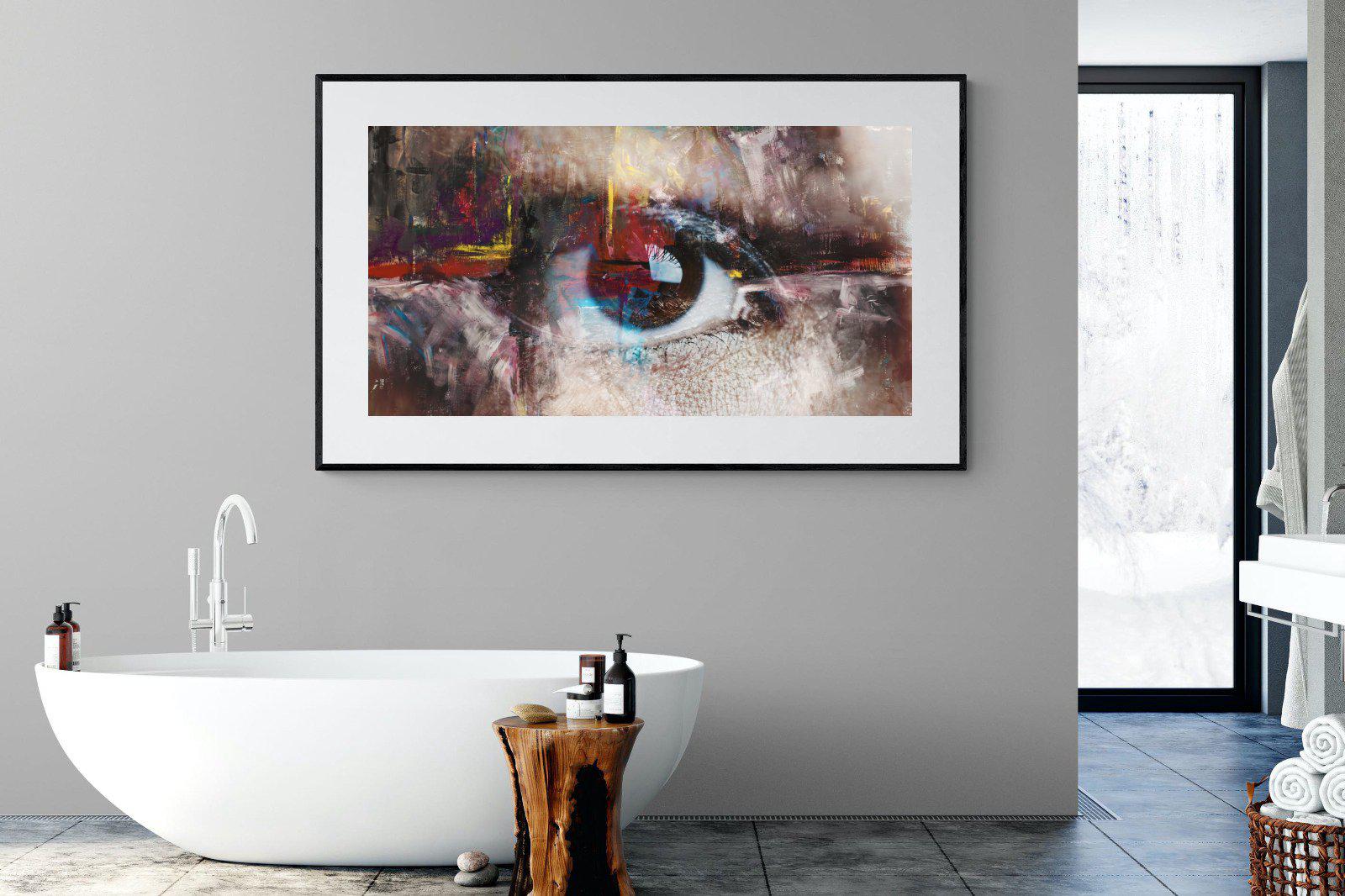 Eye Spy-Wall_Art-180 x 110cm-Framed Print-Black-Pixalot