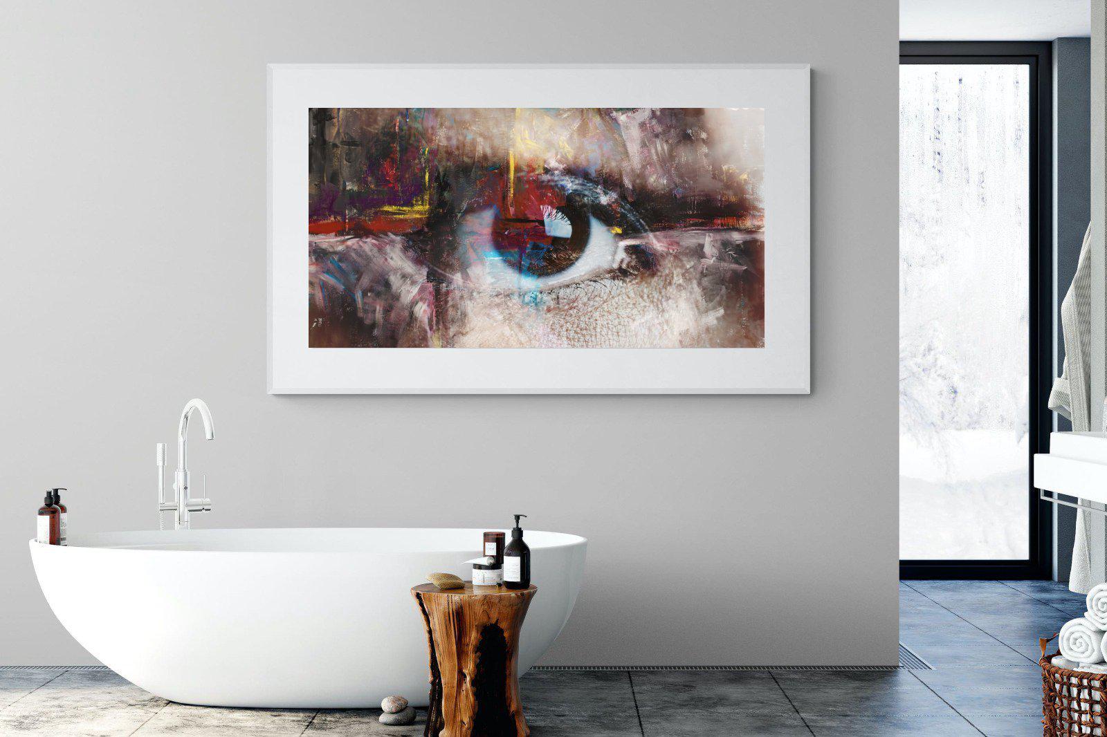 Eye Spy-Wall_Art-180 x 110cm-Framed Print-White-Pixalot