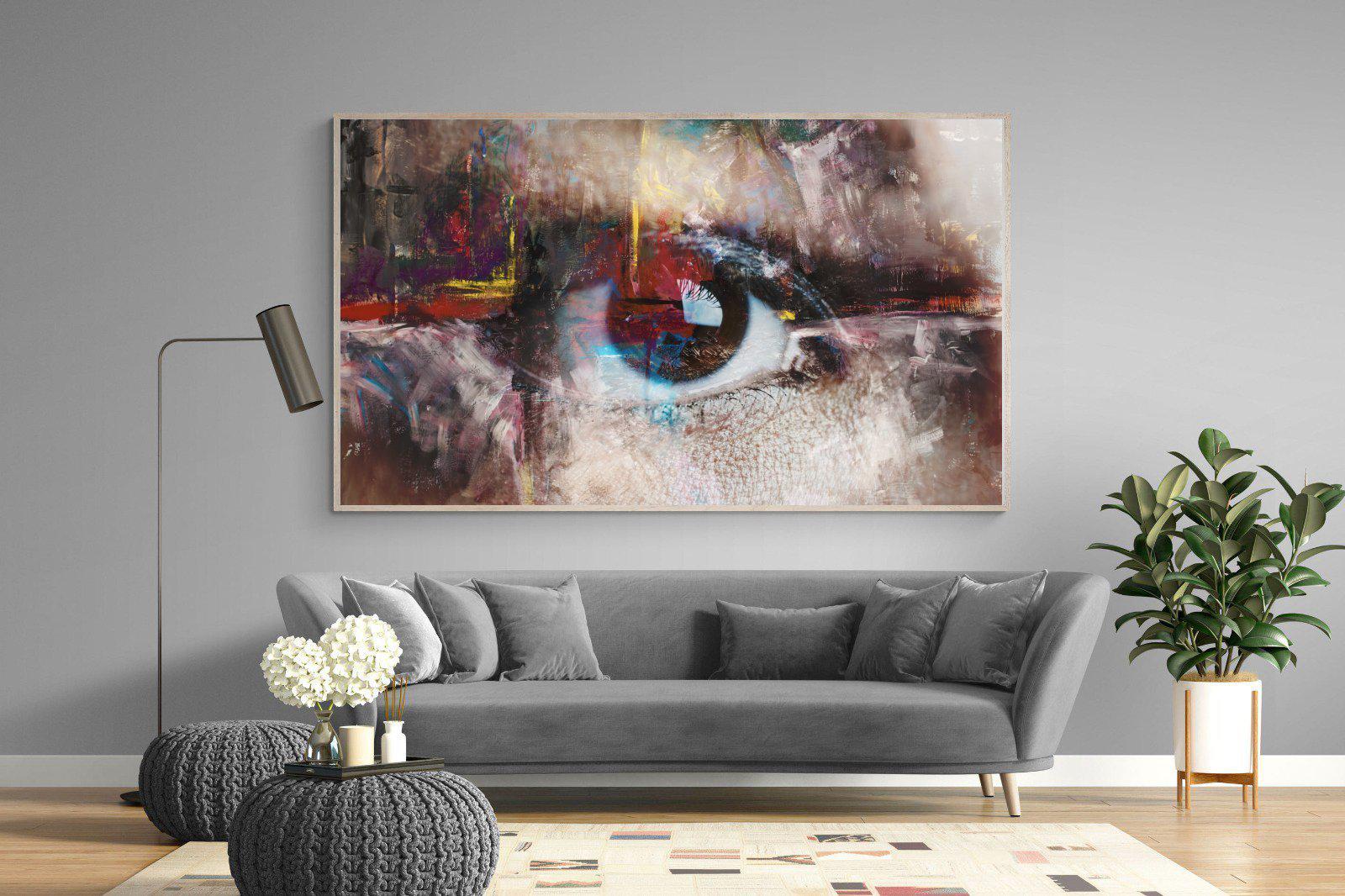 Eye Spy-Wall_Art-220 x 130cm-Mounted Canvas-Wood-Pixalot