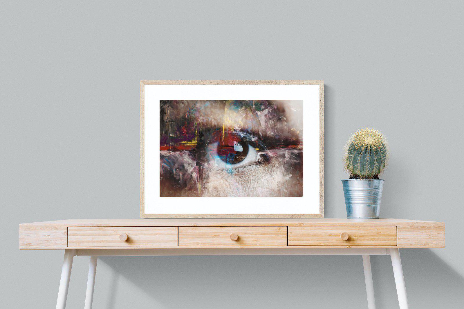 Eye Spy-Wall_Art-80 x 60cm-Framed Print-Wood-Pixalot