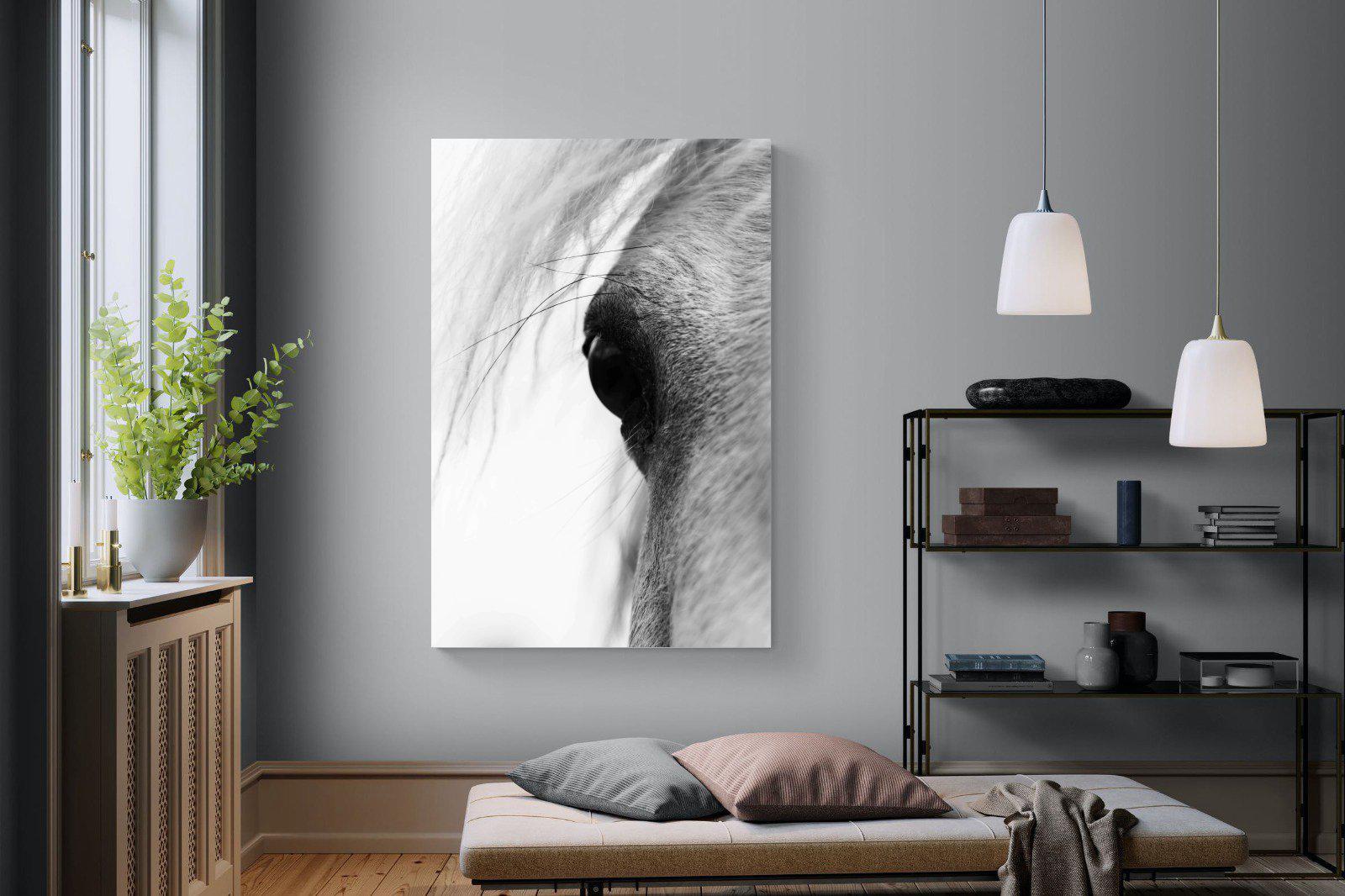 Eye of the Horse-Wall_Art-120 x 180cm-Mounted Canvas-No Frame-Pixalot