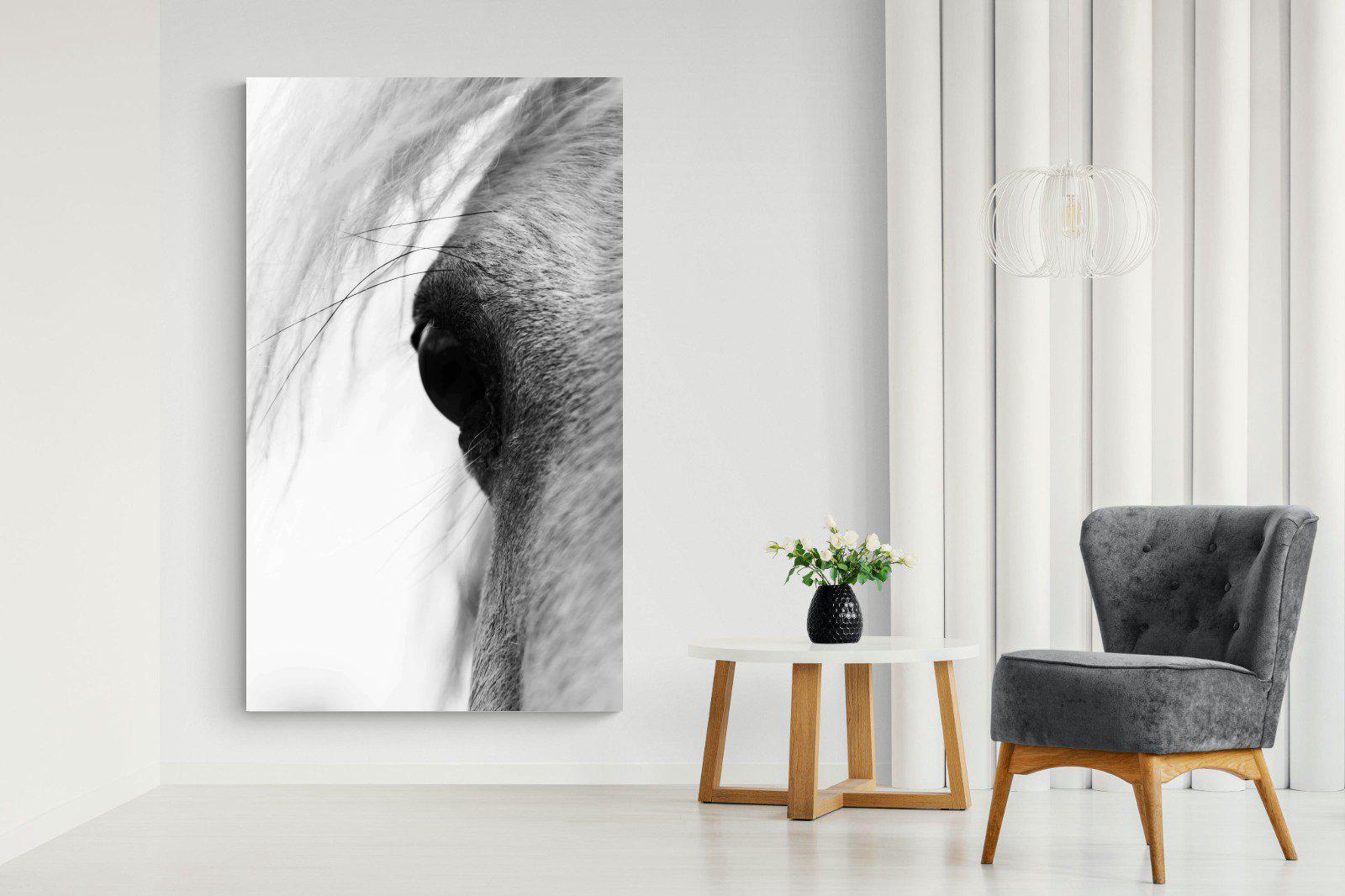 Eye of the Horse-Wall_Art-130 x 220cm-Mounted Canvas-No Frame-Pixalot