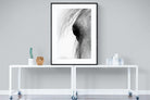 Eye of the Horse-Wall_Art-90 x 120cm-Framed Print-Black-Pixalot