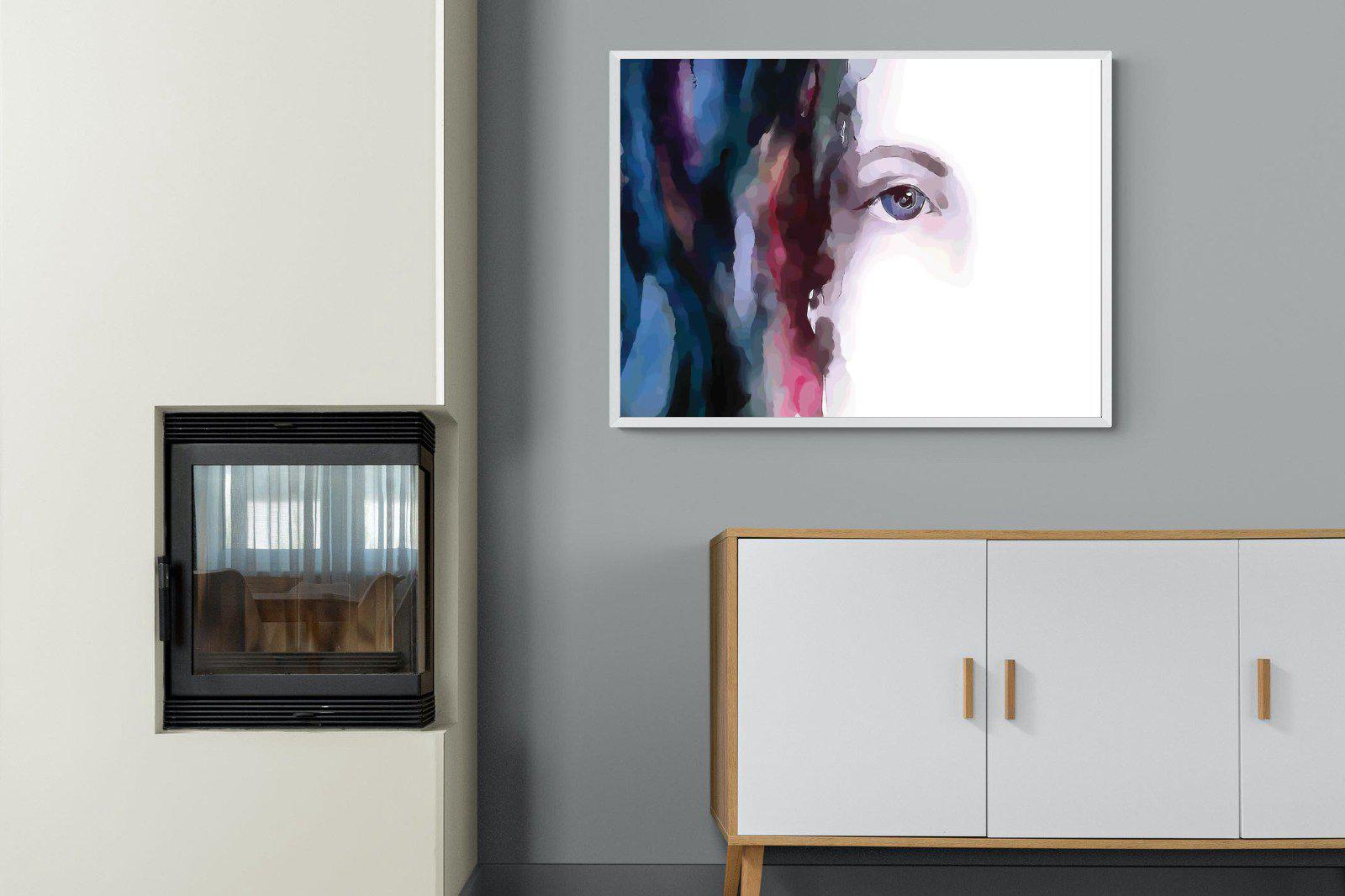 Face-Wall_Art-100 x 75cm-Mounted Canvas-White-Pixalot