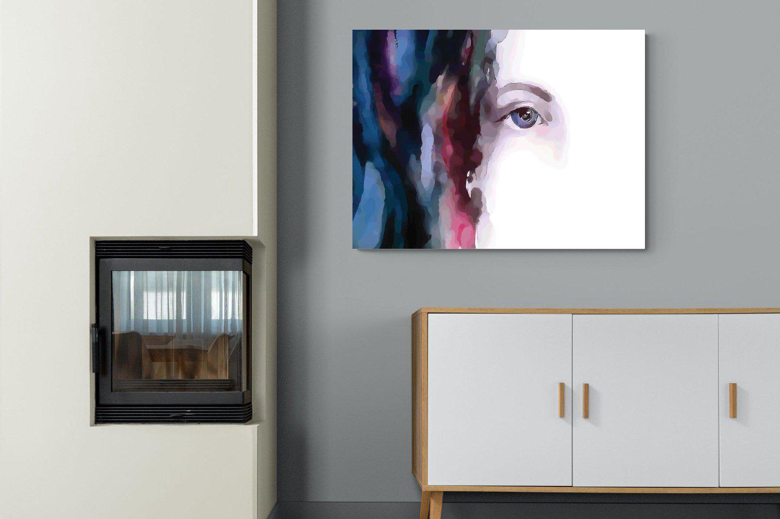 Face-Wall_Art-100 x 75cm-Mounted Canvas-No Frame-Pixalot