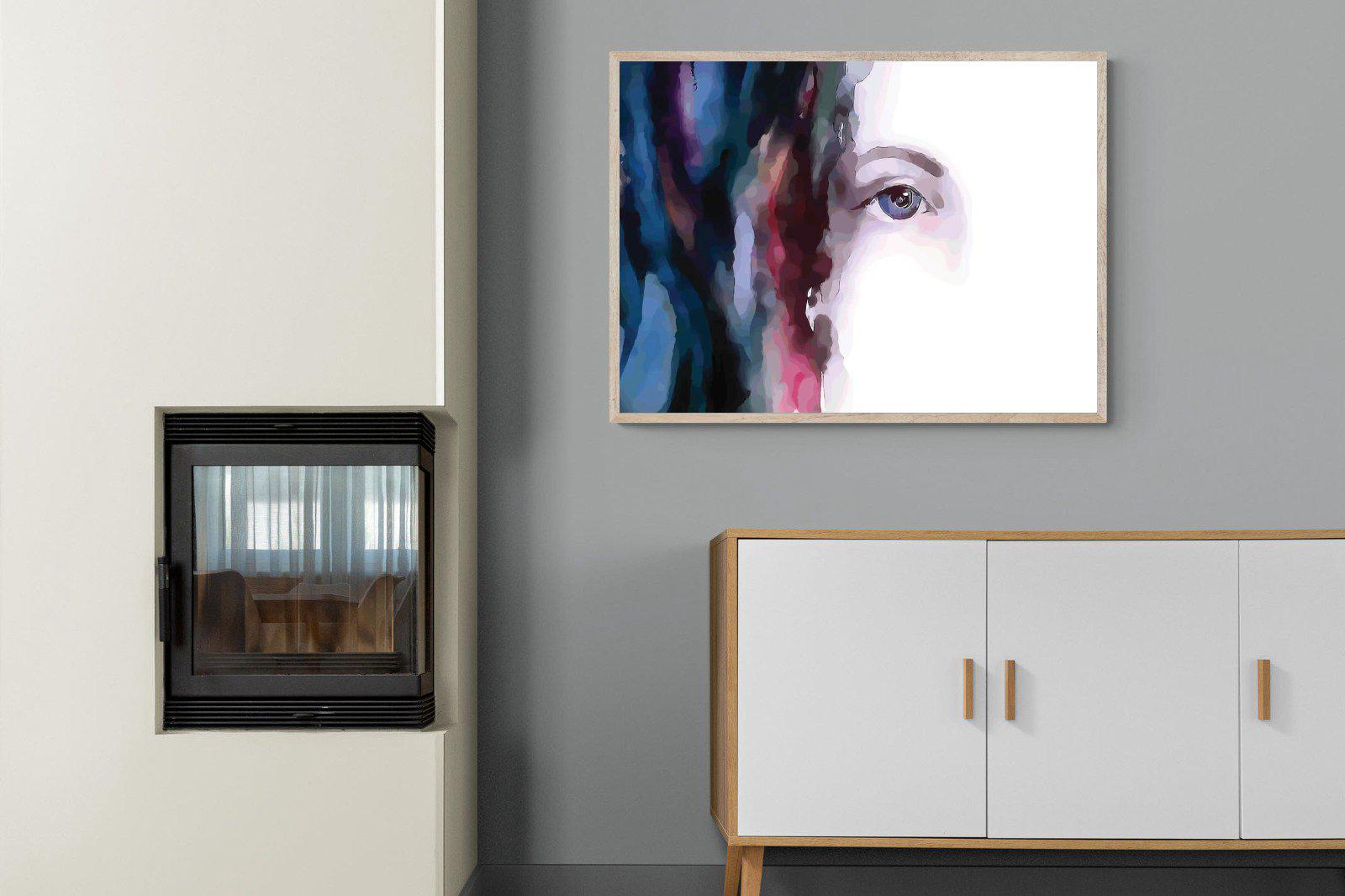 Face-Wall_Art-100 x 75cm-Mounted Canvas-Wood-Pixalot
