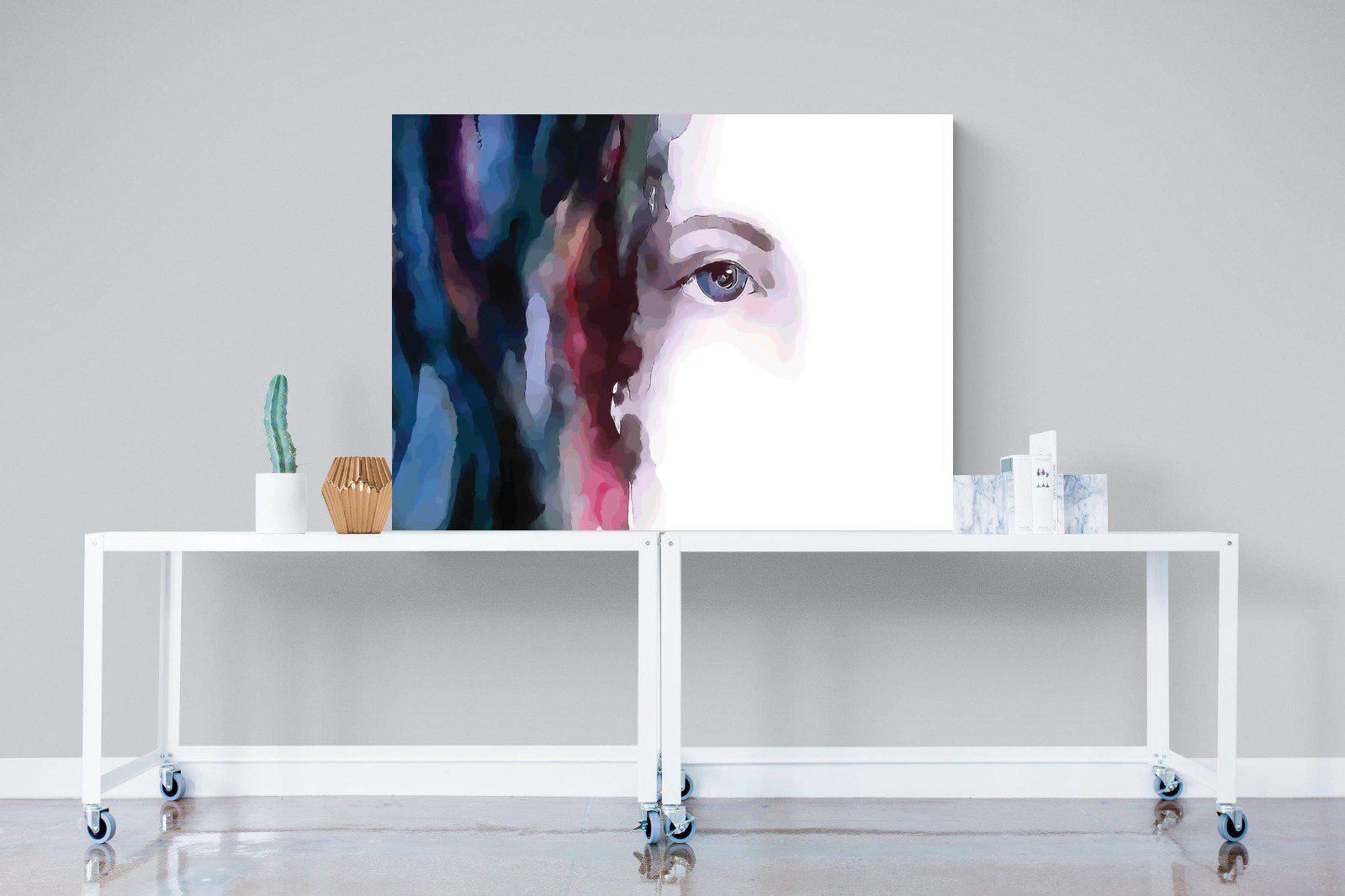 Face-Wall_Art-120 x 90cm-Mounted Canvas-No Frame-Pixalot