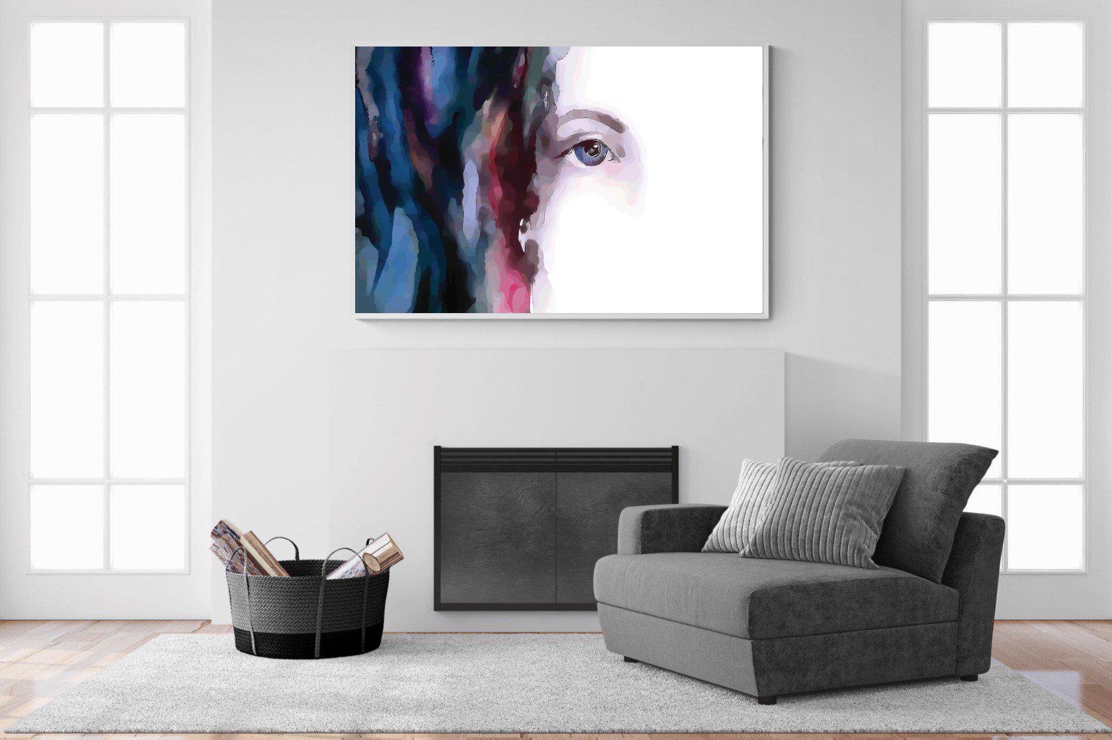 Face-Wall_Art-150 x 100cm-Mounted Canvas-White-Pixalot