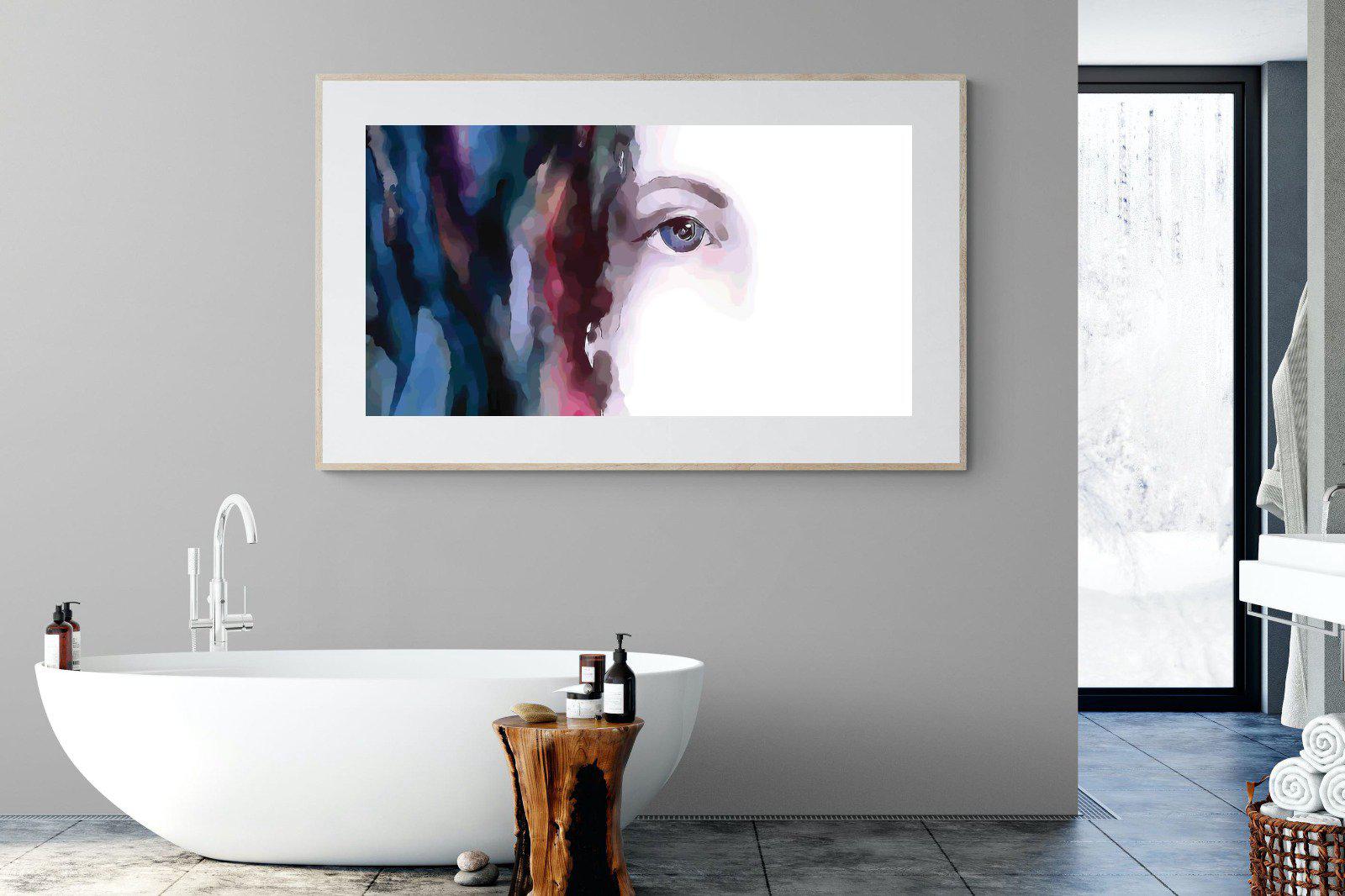 Face-Wall_Art-180 x 110cm-Framed Print-Wood-Pixalot