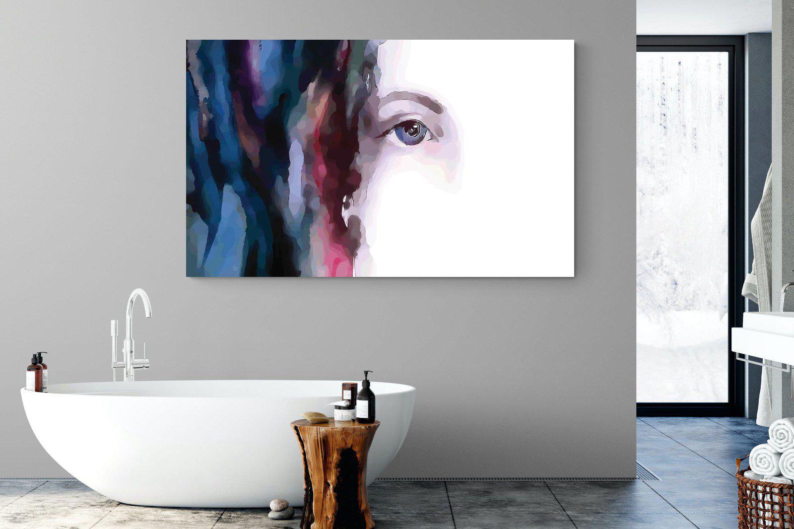 Face-Wall_Art-180 x 110cm-Mounted Canvas-No Frame-Pixalot