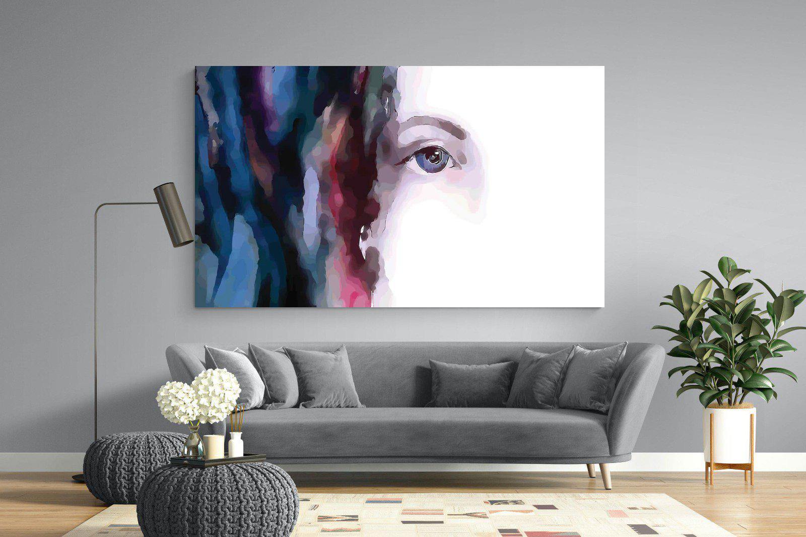 Face-Wall_Art-220 x 130cm-Mounted Canvas-No Frame-Pixalot
