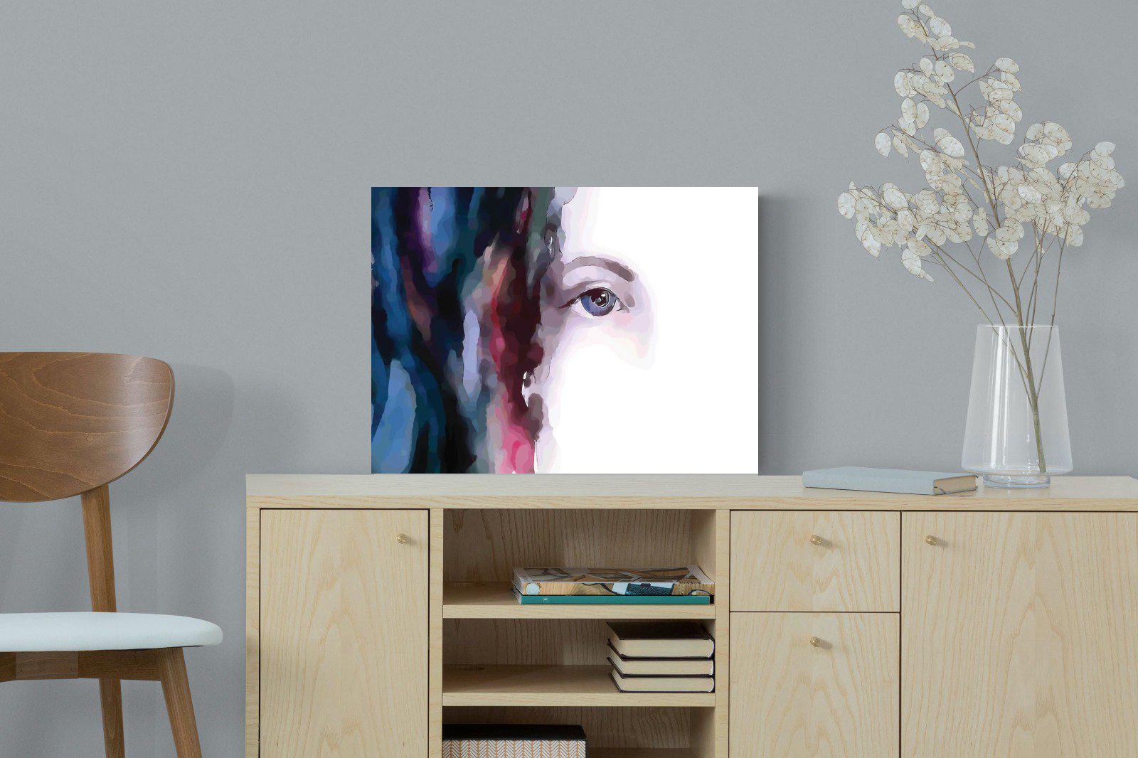 Face-Wall_Art-60 x 45cm-Mounted Canvas-No Frame-Pixalot