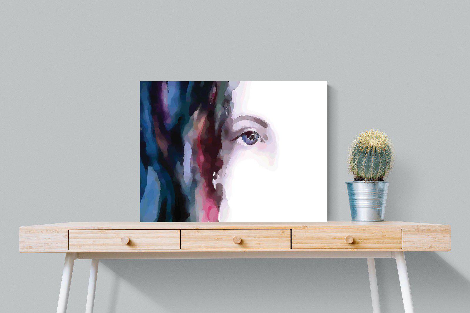 Face-Wall_Art-80 x 60cm-Mounted Canvas-No Frame-Pixalot