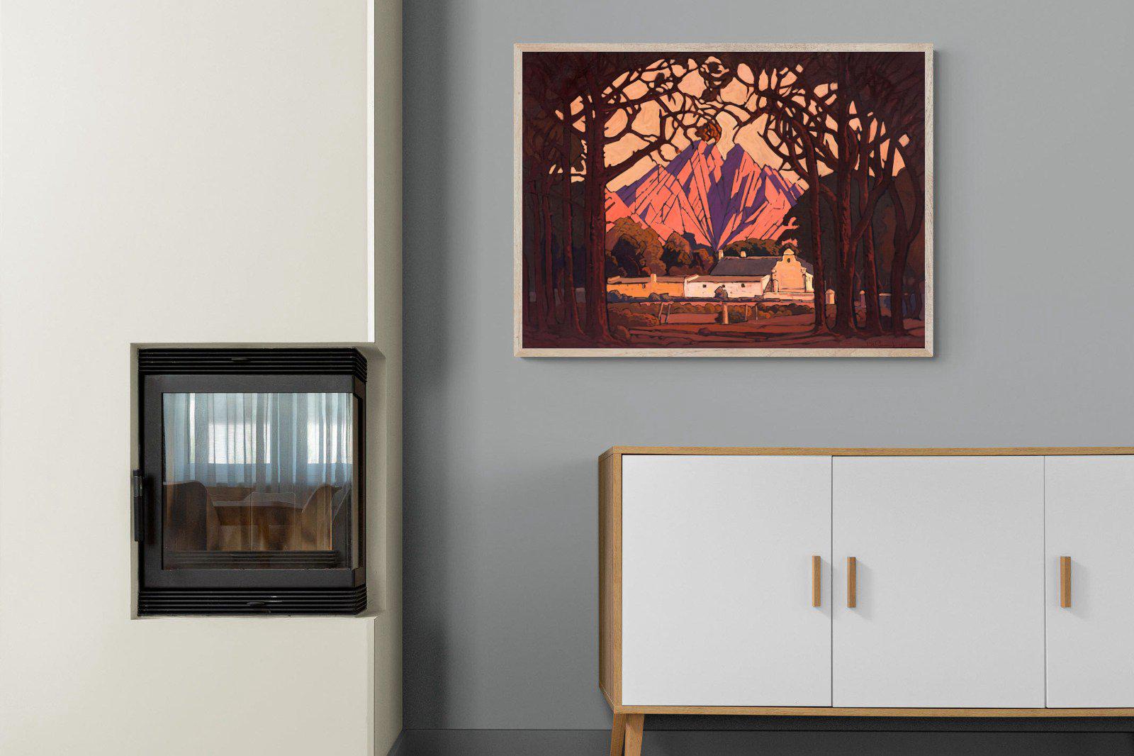 Farm Jonkershoek-Wall_Art-100 x 75cm-Mounted Canvas-Wood-Pixalot