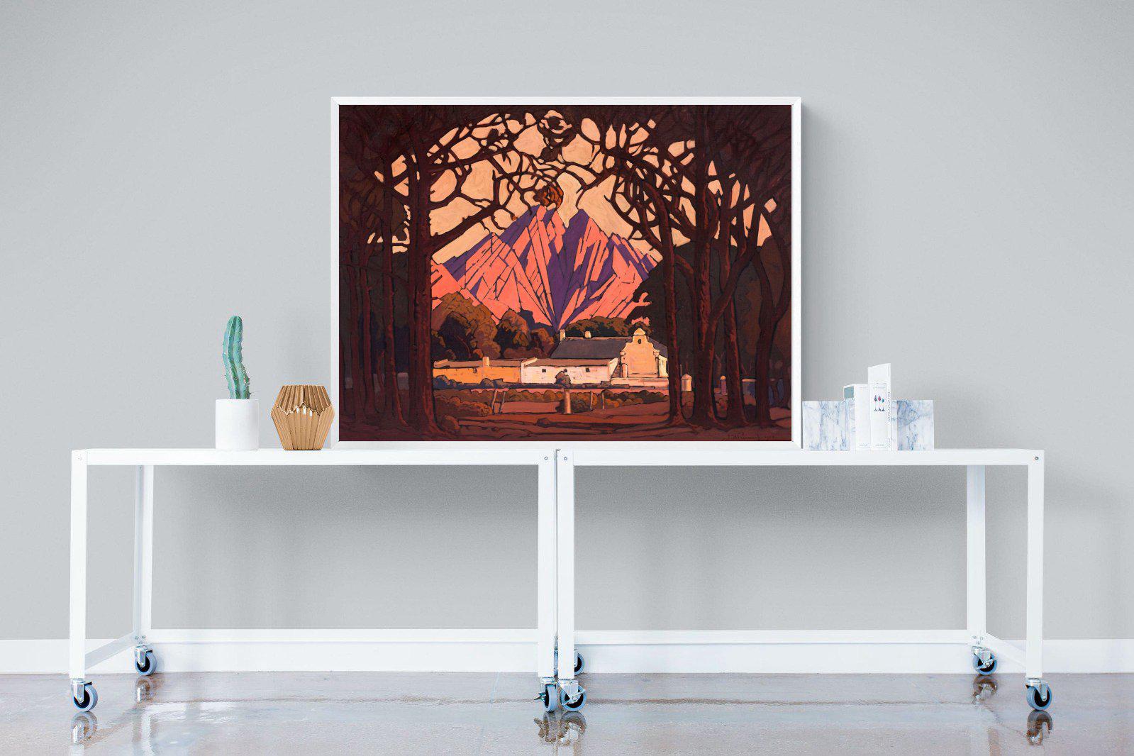 Farm Jonkershoek-Wall_Art-120 x 90cm-Mounted Canvas-White-Pixalot