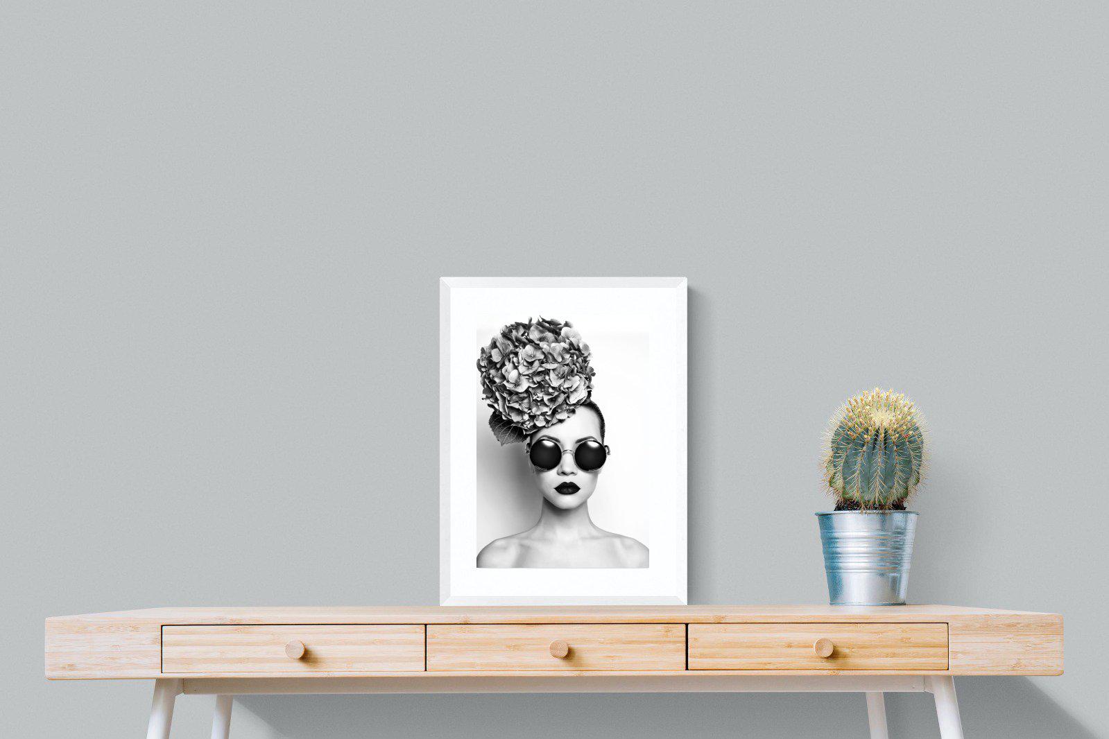 Fashionista-Wall_Art-45 x 60cm-Framed Print-White-Pixalot