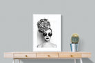 Fashionista-Wall_Art-60 x 80cm-Framed Print-White-Pixalot