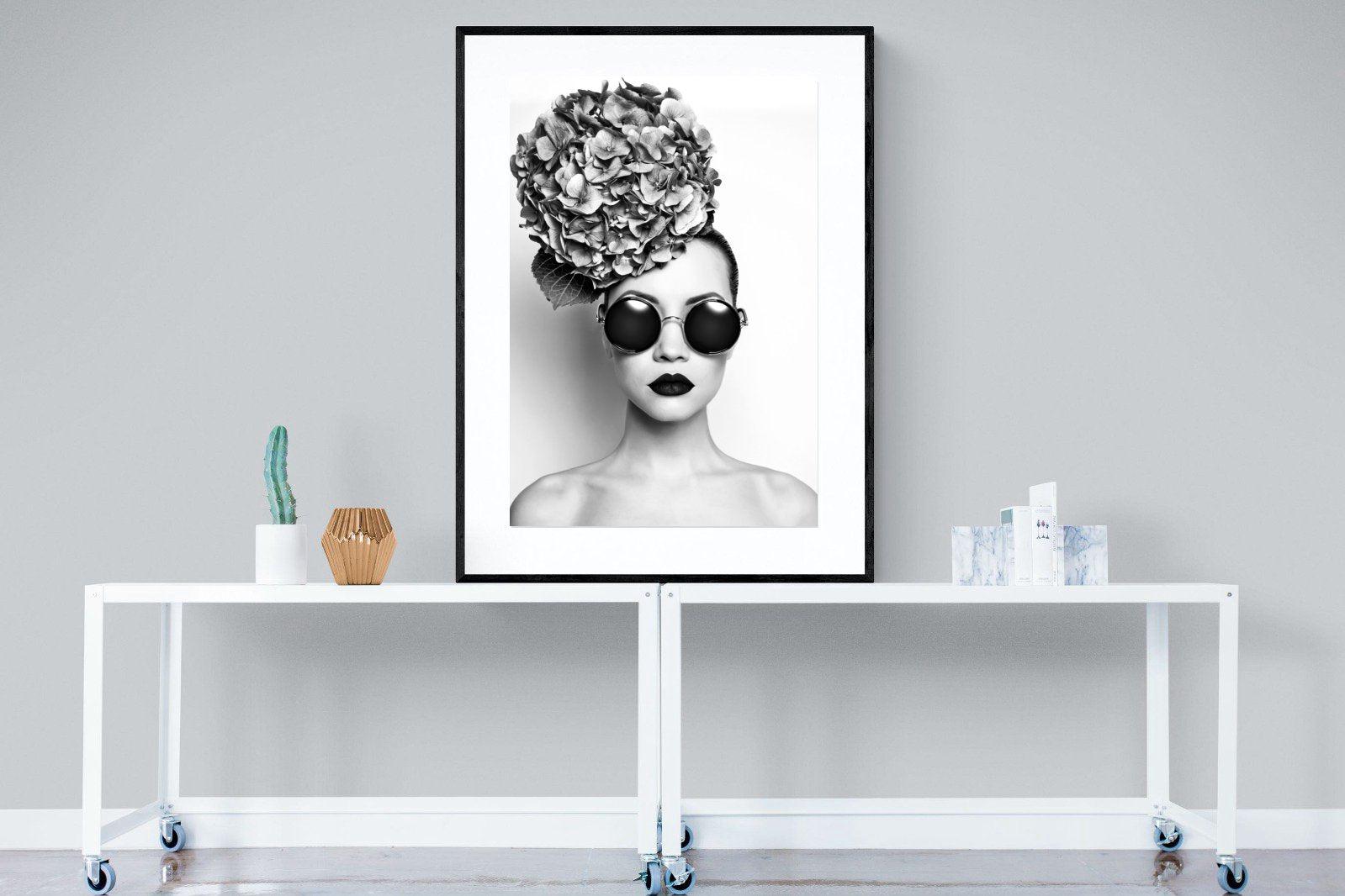 Fashionista-Wall_Art-90 x 120cm-Framed Print-Black-Pixalot